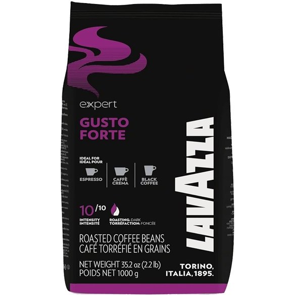 دانه قهوه لاوازا گوستو فورته اورجینال 1 کیلوگرم - LAVAZZA GUSTO FORTE