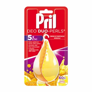 بوگیر جامد ماشین ظرفشویی Pril حاوی رایحه لیمو و پرتقال