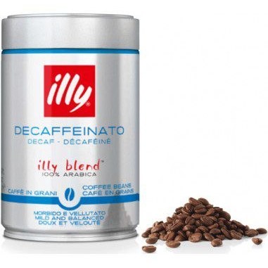 دانه قهوه ایلی بدون کافئین دکاف 250 گرمی - illy Decaffeinato Bean Coffee
