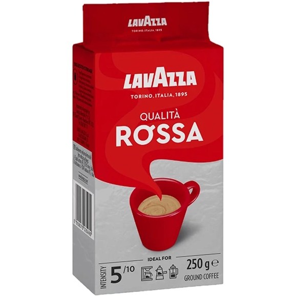 پودر قهوه لاوازا روسا اورجینال 250 گرم - LAVAZZA QUALITA ROSSA
