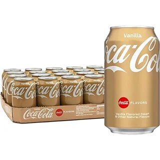نوشابه آلمانی کوکاکولا وانیلی 330 میل CocaCola Vanilla بسته 24 عددی