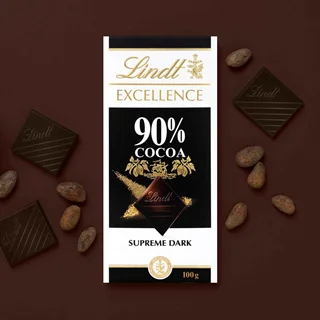 شکلات تلخ لینت 90 درصد 100 گرم Lindt Excellence