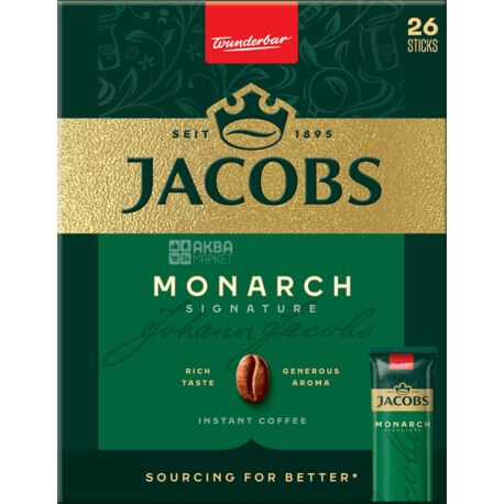 پودر قهوه جاکوبز مونارچ ساشه ای بسته 30 عددی - Jacobs Monarch