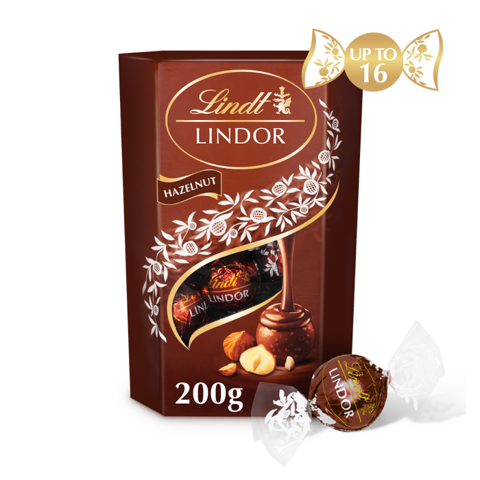 شکلات کادویی لینت لیندور با طعم فندق وزن 200 گرم - Lindt LINDOR