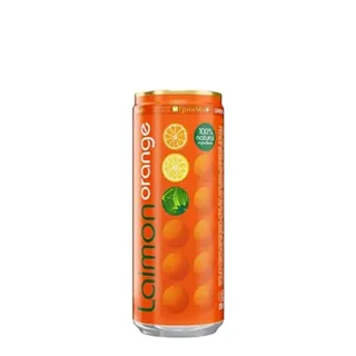 نوشیدنی گازدار Laimon Fresh لایمون فرش با طعم پرتقال 330 میل