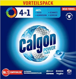 قرص جرم گیر ماشین لباسشویی 4 در 1 کالگون calgon powerball بسته 15 عددی
