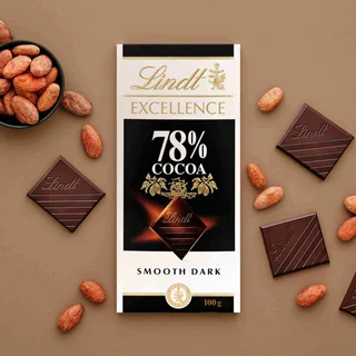 شکلات تلخ لینت 78 درصد 100 گرم Lindt Excellence