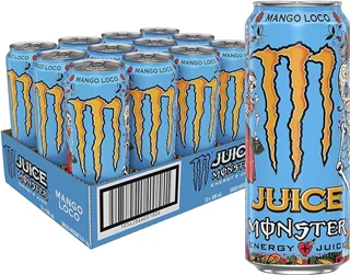 انرژی زا مانستر ترکیه 500 میلی لیتر  بسته 12 عددی - Monster Mango