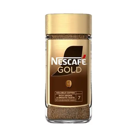 پودر قهوه فوری نسکافه گلد 190 گرمی روسیه تاریخ انقضا 2028/03 - Nescafe Gold Instant Coffee