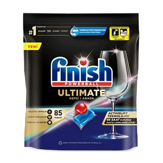 قرص ماشین ظرفشویی فینیش Finish Ultimate تعداد 85 عددی