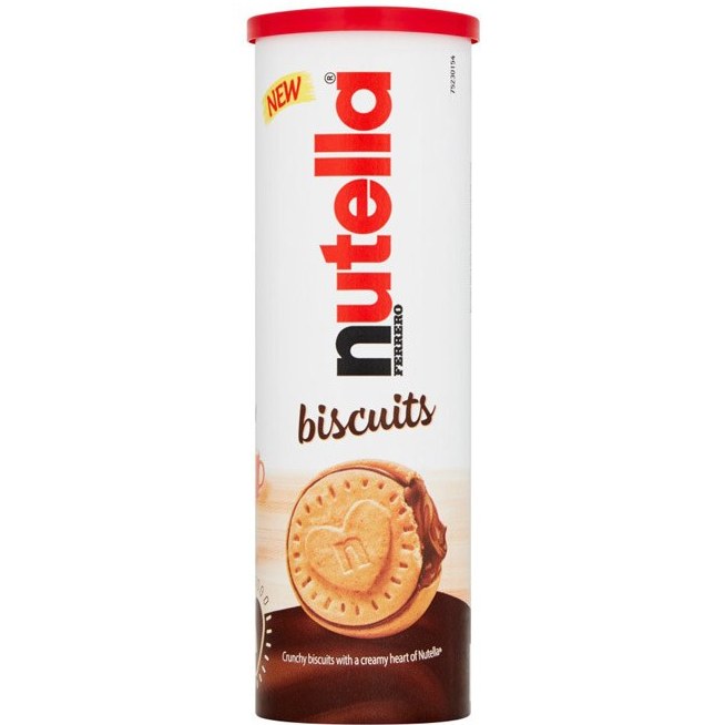بیسکوییت شکلاتی نوتلا 166 گرمی - nutella biscuits