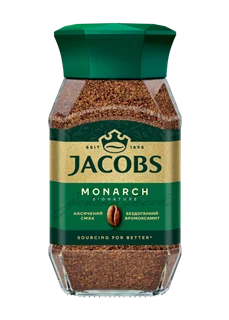 قهوه فوری جاکوبز سری مونارچ روسیه 200 گرمی - Jacobs Monarch