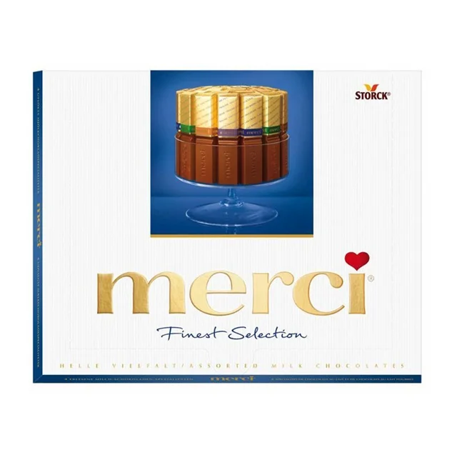 شکلات کادویی مرسی 250 گرم - Merci Milk Selection
