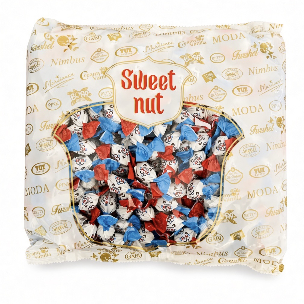 شکلات مغزدار سوئیت نات با طعم فندق و کرم کاکائو وزن 1000 گرم- Sweet Nut