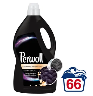 مایع لباسشویی پروول مخصوص لباس مشکی Perwoll در حجم 4 لیتر 72 بار شستشو