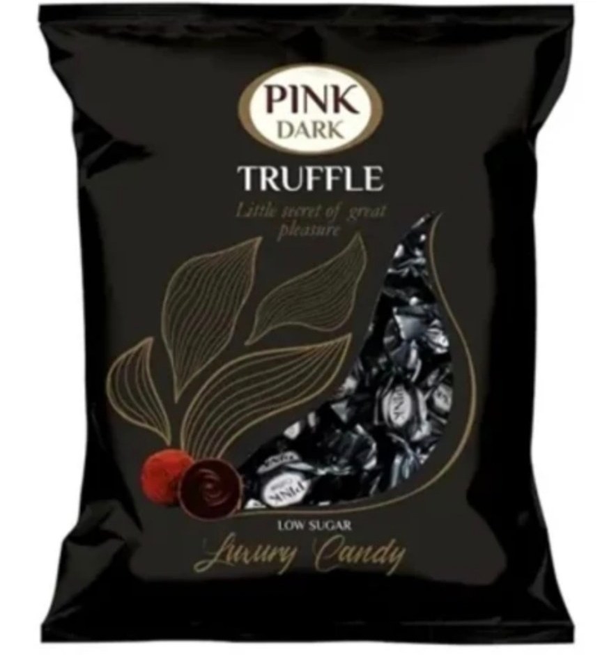 شکلات تلخ پینک روسیه وزن 1000 گرم  - Pink Dark Truffle
