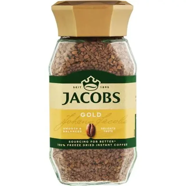 قهوه فوری جاکوبز سری گلد روسیه 95 گرمی - Jacobs Gold