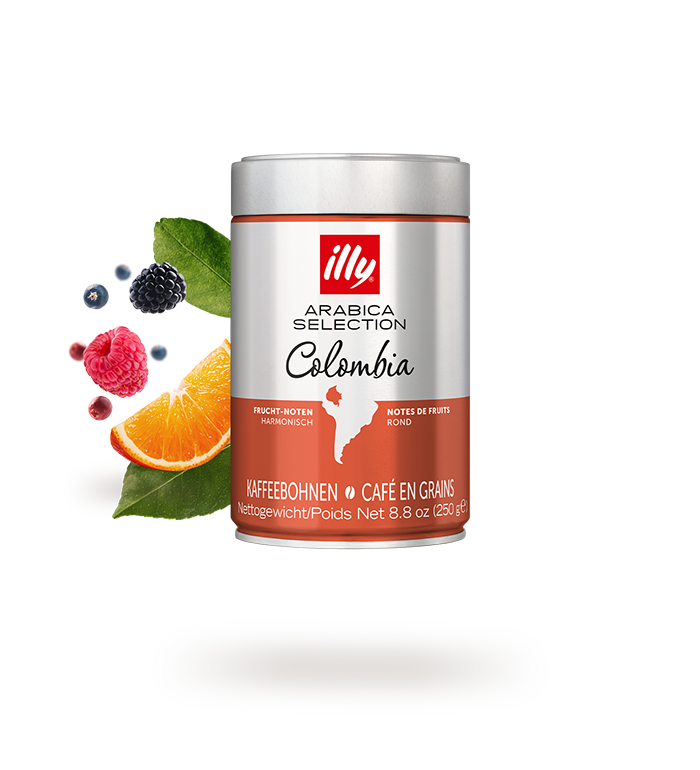 دانه قهوه ایلی کلمبیا 250 گرمی - illy Colombia Bean Coffee