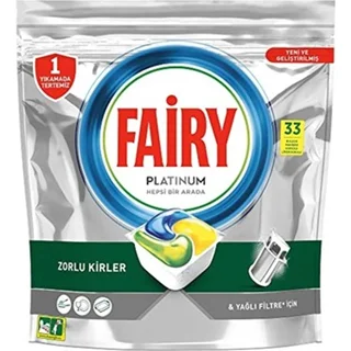 قرص ماشین ظرفشویی فیری FAIRY PLATINUM تعداد 33 عددی