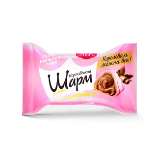 شکلات کیلویی اوکراینی با طعم کرم شکلات و گل رز - ABK wapm