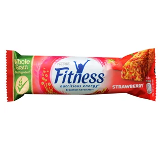 فیتنس بار رژیمی نستله Nestle مدل Strawberry وزن 23.5 گرمی