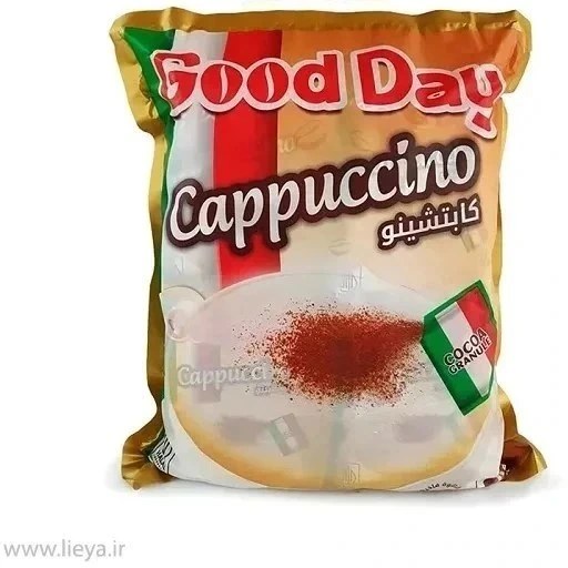 کاپوچینو فوری گود دی اصل با شوکو گرانول بسته 30 عددی - Good Day Cappuccino