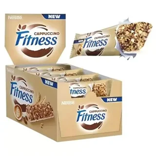 فیتنس بار رژیمی نستله Nestle مدل Cappuccino وزن 23.5 گرمی بسته 16 عددی
