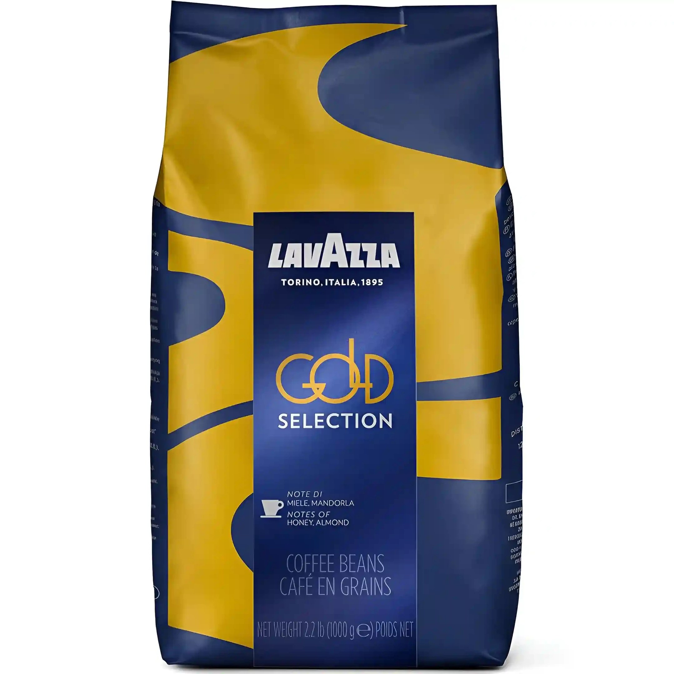 دانه قهوه لاوازا گلد سلکشن اورجینال 1 کیلوگرم - LAVAZZA GOLD SELECTION