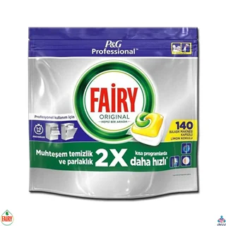 قرص ماشین ظرفشویی فیری FAIRY ORGINAL تعداد 140 عددی