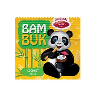 بیسکوییت رولی نارگیلی بام بوک 200 گرمی Bambuk
