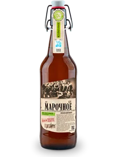 آبجو بدون الکل مارچینی اصل روسیه 500 میل  МАРОЧНОЕ