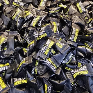قرص قهوه کافی کندی COFFEE CANDY مدل دبل اسپرسو وزن 1 کیلوگرم
