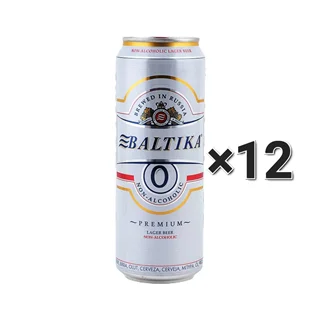 آبجو بالتیکا روسی طرح قدیم 450 میل بسته 12 عددی