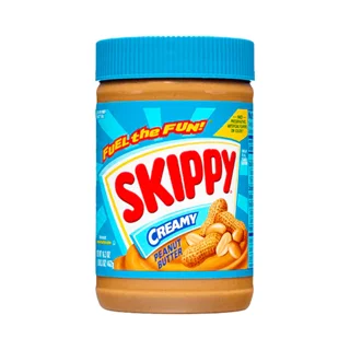 کره بادام زمینی آمریکایی اسکیپی کرمی SKIPPY وزن 462 گرم