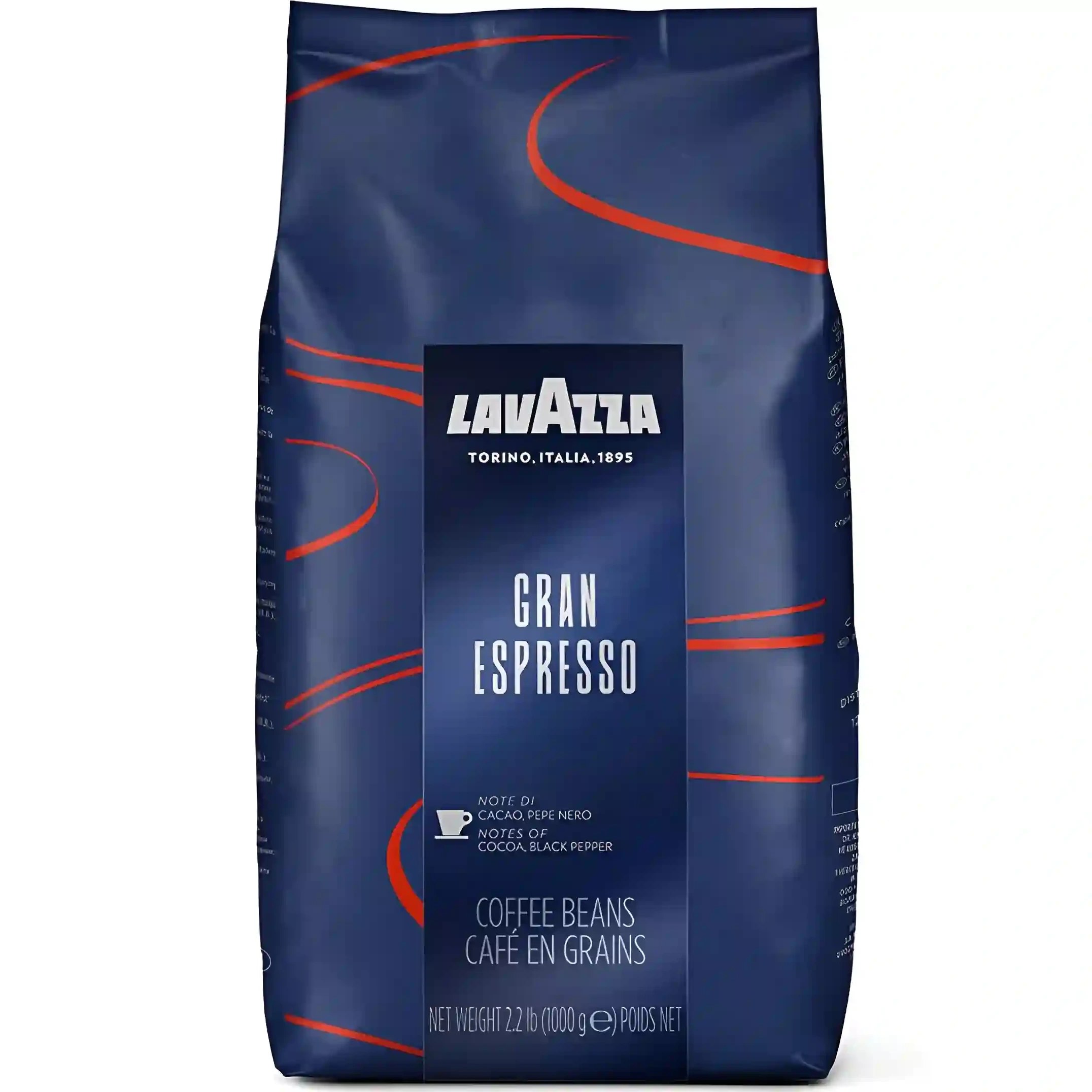 دانه قهوه لاوازا گرن اسپرسو اورجینال 1 کیلوگرم - LAVAZZA GRAN ESPRESSO