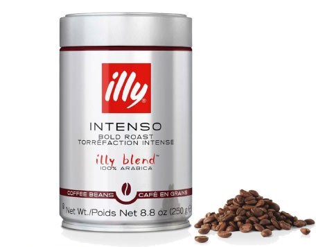 دانه قهوه ایلی اینتنسو 250 گرمی - illy Intenso Bean Coffee