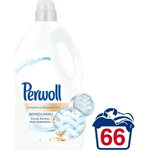مایع لباسشویی پروول مخصوص لباس سفید Perwoll در حجم 4 لیتر 72 بار شستشو